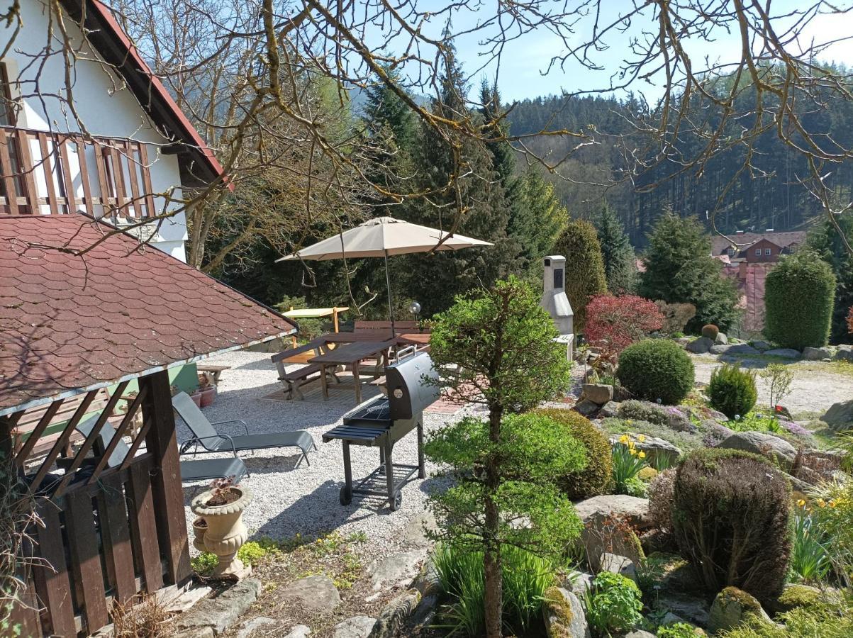 Pension Doro Černý Důl Exterior foto